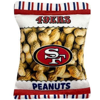San Francisco 49ers- Plush Peanut Bag Toy